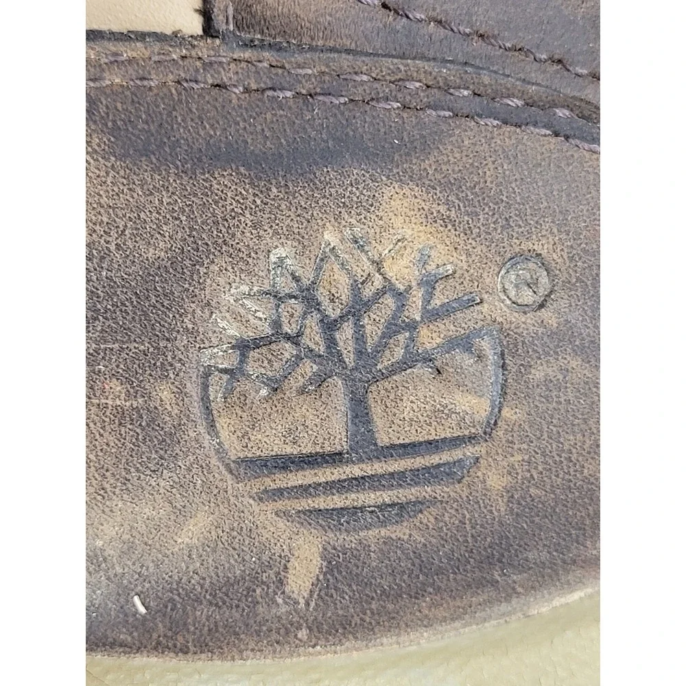 Timberland Waterproof Hiking Boots Boys Size 6.5 US Brown Leather Ankle 66961